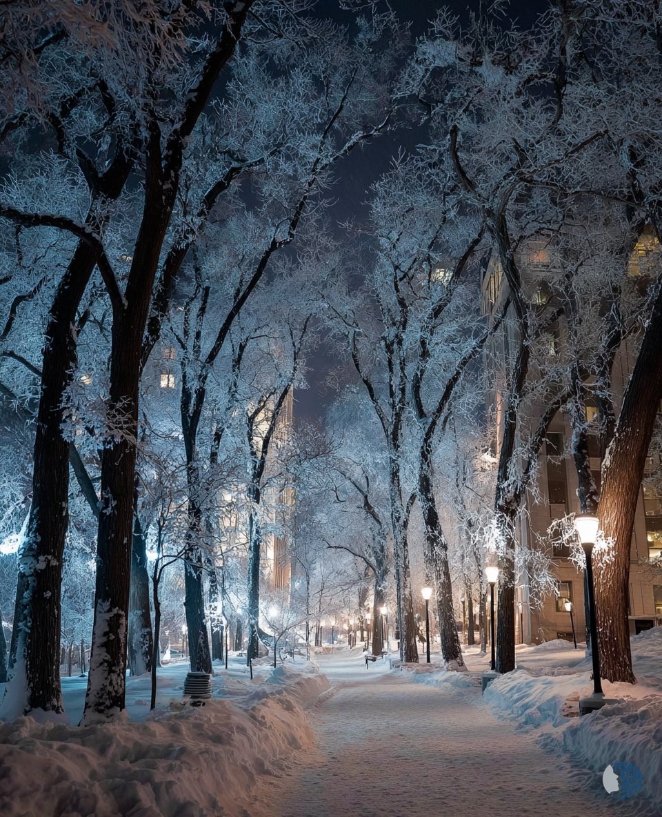 Ձմեռային գիշերային զբոսանք