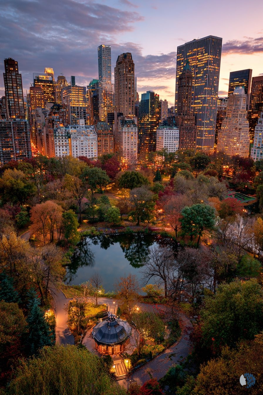 Գեղեցիկ աշուն Նյու Յորքում