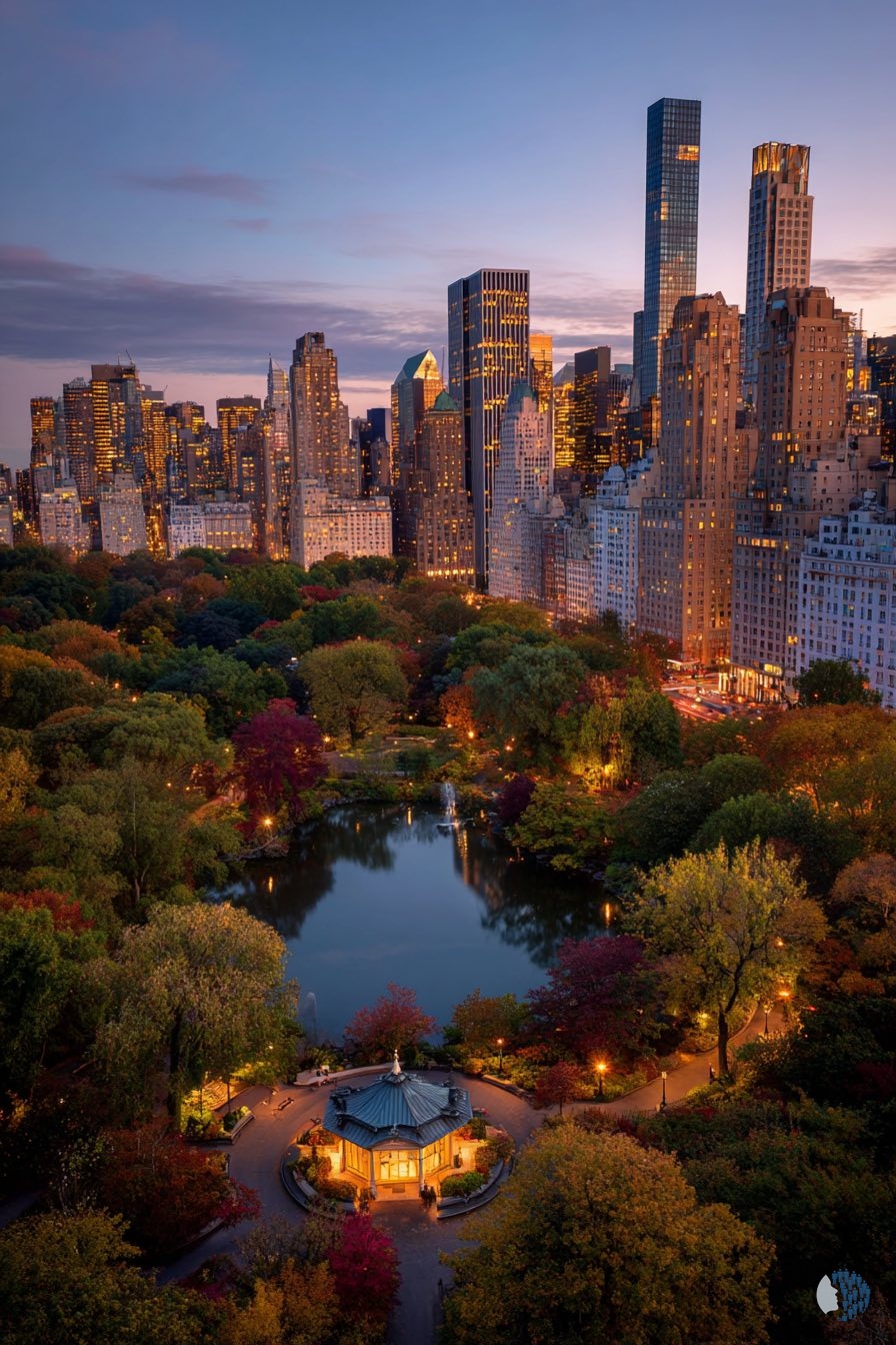 Գեղեցիկ աշուն Նյու Յորքում