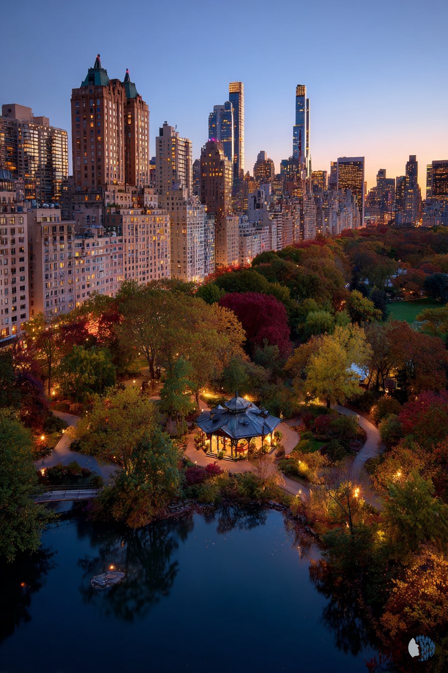 Գեղեցիկ աշուն Նյու Յորքում