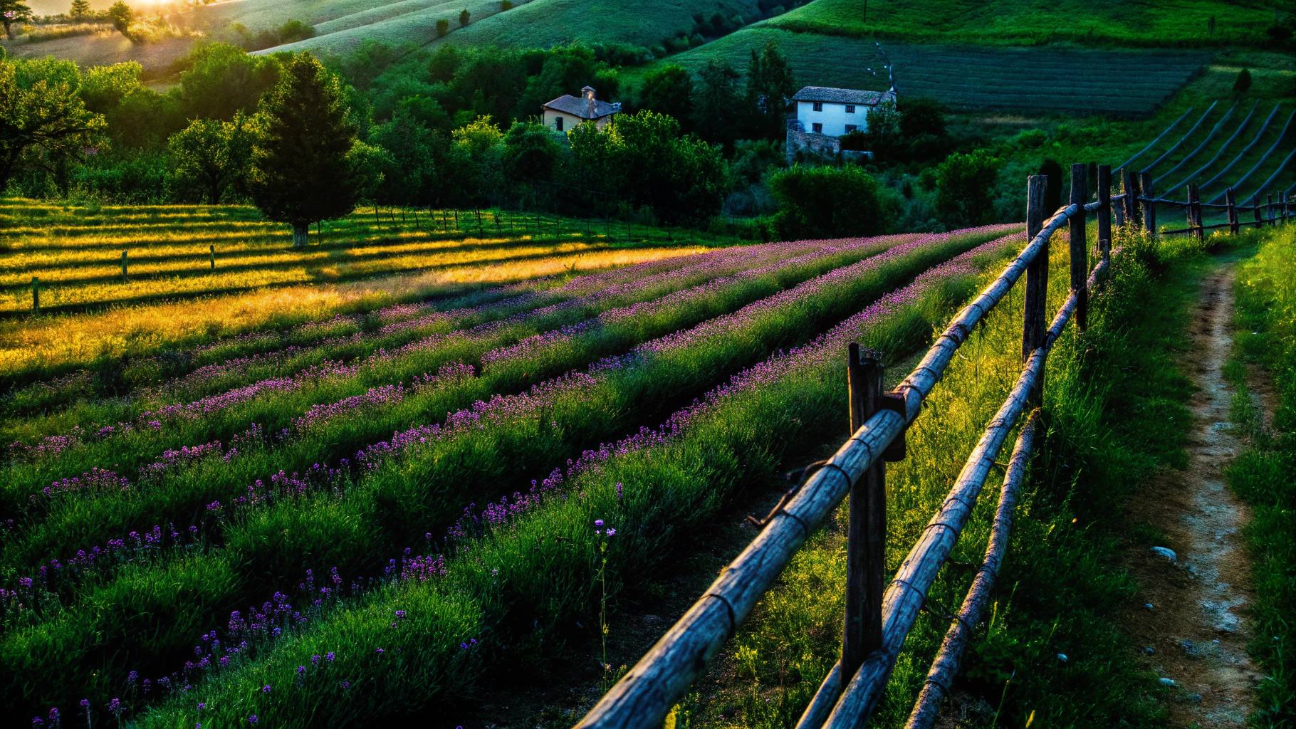 հանգիստ և կանաչ