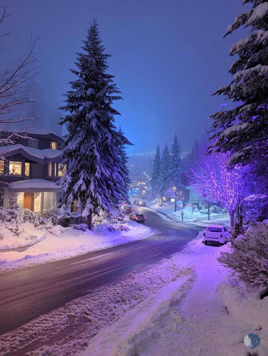 Winter Nights in Canada