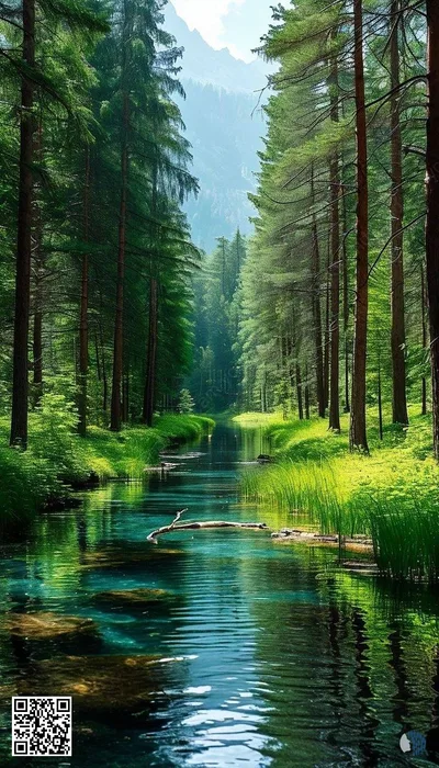 Լեռնային խաղաղություն — Շունչ կտրող կոլաժ խաղաղ գյուղական բնապատկերների, որտեղ հարմարավետ տնակները, արածող ձիերը, ոսկեգույն մայրամուտները, ջրվեժները